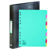 Elba Classy Ring Binder Black FOC 10 Part Divider BX810434