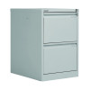 BISLEY 2 DRW FILING CAB GOOSE GREY