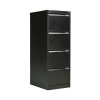 BISLEY 4 DRW FILING CAB BLACK