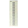 BISLEY 15 MDR FILING CAB CHALK WHITE