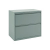 Bisley 2 Drawer Filing Cabinet 800x470x697mm Goose Grey BY74760
