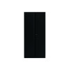 Bisley 2 Door Cupboard Empty 924x410x1970mm Black KF78717