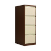 BISLEY 4 DRW FILING CAB COFFEE/CREAM