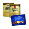 Douwe Egberts Pure Gold Continental Instant Coffee 750g FOC McVities Victoria Biscuits Carton 300g