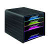 CEP Smoove 4 Drawer Module Black/Multicolour 7-113 GM
