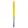 MOP HANDLE ALUMINIUM SOCKET YELLOW
