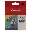 CANON BCI-15BK INKJET CART TWNPK BLK