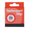 PAPER REINFORCEMENTS X250 PK12