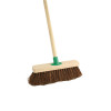 BASSINE STIFF BROOM 12IN WITH HANDLE