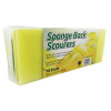 SPONGE SCOURERS PK10 GREEN/YELLOW