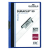 DURABLE 3MM DURACLIP FILE DK BLU P25