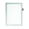 Durable Duraframe Note Magnetic Frame A4 Silver 499323