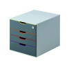 DURABLE VARICOLOR SAFE 4 DRAWER UNIT