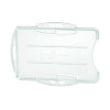 DURABLE ID 2 CARD HOLDER CLEAR P10