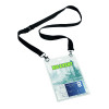 Durable A6 Name Badge with Textile Lanyard (Pack of 10) 852501