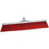 Deck Scrub Broom Head (Red) Stiff Texture 300mm (12") per each (HB520RD)