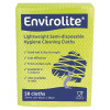 Envirolite Lightweight 480x360mm Yellow All Purpose Cloths (Pack of 50) ELF500
