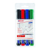 Edding 360 Drywipe Marker Assorted (Pack of 4) 4-360-4
