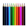 CLASSMASTER COLOUR PENCILS AST PK500