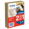 Epson Premium Glossy Photo Paper 100x150mm 2-for-1 (Pack of 40 + 40 Free) C13S042167