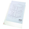 Esselte Pocket Portrait Top Opening Embossed A3 Clear (Pack of 10) 47181