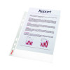 Esselte Pocket Top Opening Embossed A5 Clear (Pack of 25) 47183