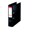 ESSELTE 75MM LACH FILE A4 BLACK PK10