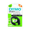 DYMO LETRATAG PAPER TAPE 12MMX4M WHT