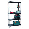 5 TIER SHELVING 1840X900X400MM BLACK