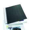GBC LinenWeave A4 Binding Cover 250 gsm Black (Pack of 100) CE050010