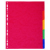 Exacompta Pressboard Dividers 5-Part A4 Maxi 2405E