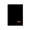 RHODIA BUS BOOK A5 WBND HB NBK BK P3