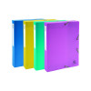 Exacompta Forever Young Box File PP 40mm A4 Assorted (Pack of 4) 59190E