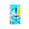 PAPERMATE FLEXGRIP RETRACT BLU PK12