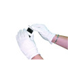 WHITE KNITTED MED COTTON GLOVES PK10