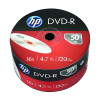 HP DVD-R 16X 4.7GB WRAP PK50