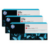 HP 771C Chromatic Red Designjet Ink Cartridge (Pack of 3) B6Y32A