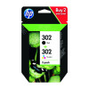 HP 302 Black and Colour Ink Cartridges (Pack of 2) X4D37AE