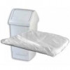 Square Bin Liner, White 15 x 24 x 24" (SQBL) per 1000