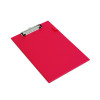 Rapesco Standard Clipboard PVC Foolscap Red VSTCBOR3