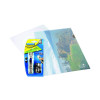 Rapesco Eco Cut Flush Folders A4 Clear FOC Supaclips (Pack of 100) HT810941