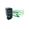 Lexmark CS725 High Yield Corporate Toner Cartridge Cyan 74C2HCE