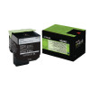 Lexmark 802XK Black Extra High Yield Toner Cartridge 80C2XK0
