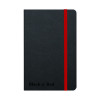 Black n' Red Casebound Hardback Notebook A6 Black 400033672