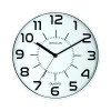 Unilux Pop Battery Clock White 400094282