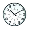 UNILUX MAXI POP BATTERY CLOCK BLACK