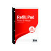 Hamelin 8mm Ruled/Margin Refill Pad A4 400 Sheet (Pack of 5) 400127670