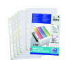 Oxford Punched Pocket 60 micron A5 Clear (Pack of 100) 400025671