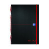 BLACK N RED PP NOTEBOOK A4 PK5