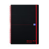 Black n' Red Recycled Polypropylene Wirebound Notebook 140 Pages A4 (Pack of 5) 846350973